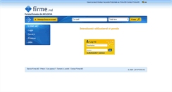 Desktop Screenshot of cp.firme.md